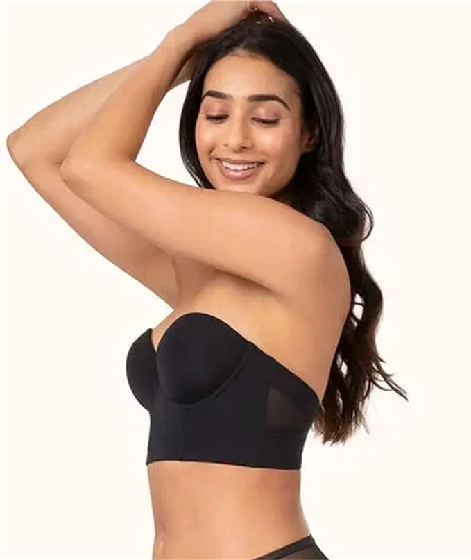 Low Back Strapless Bra