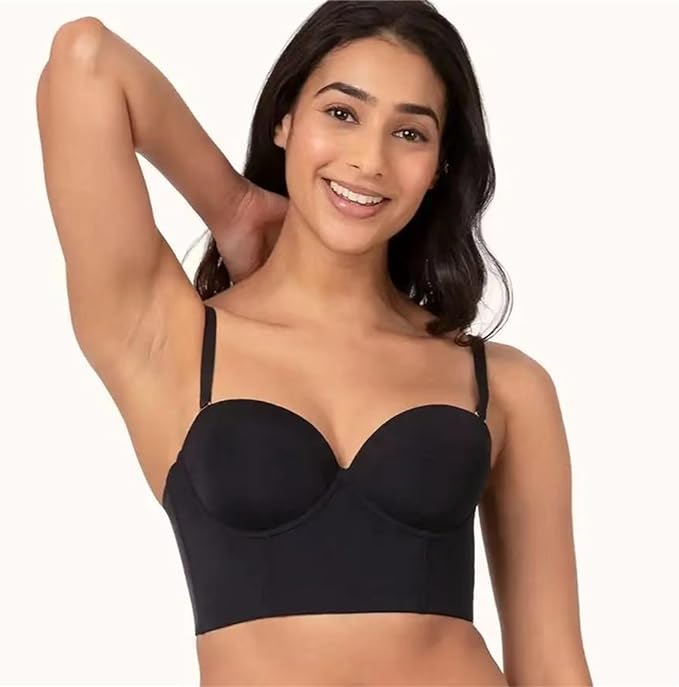 Low Back Strapless Bra