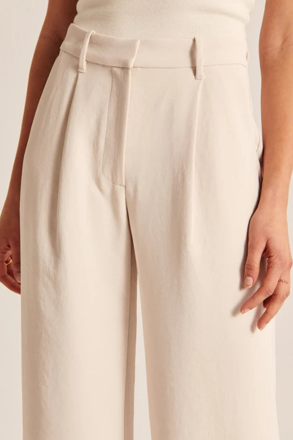 Wide Leg Tailored Pants