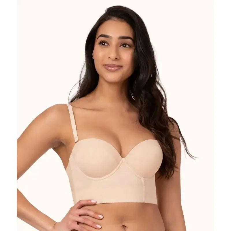 Low Back Strapless Bra